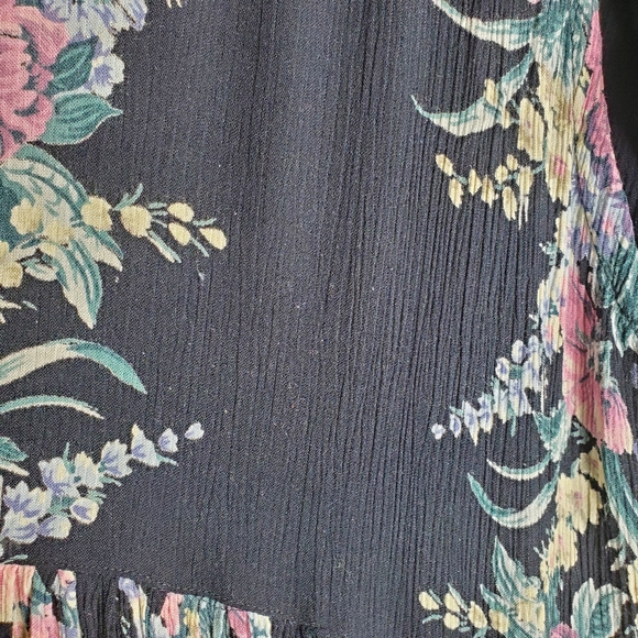 Vingtage Plus Size Cottagecore Fairy Grunge Whimsigoth Dress 1X See Measurements - Picture 13 of 13